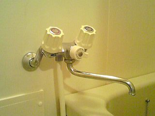 浴室混合栓取替え工事